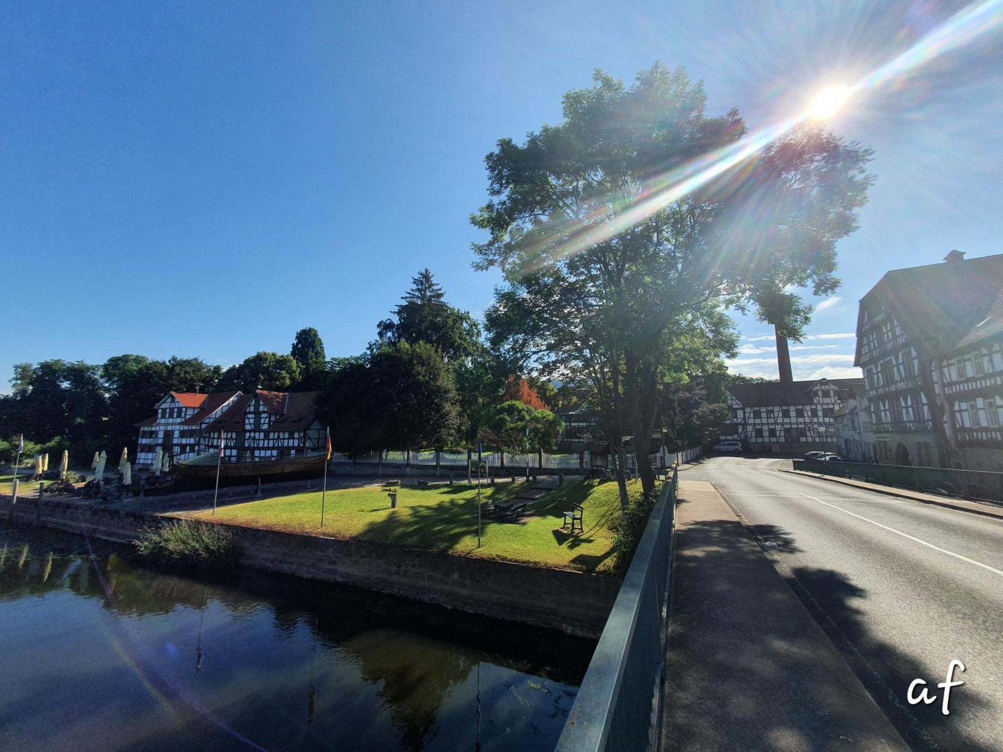 Bedroo Ferienwohnung am historischen Hafen Wanfried Exterior foto