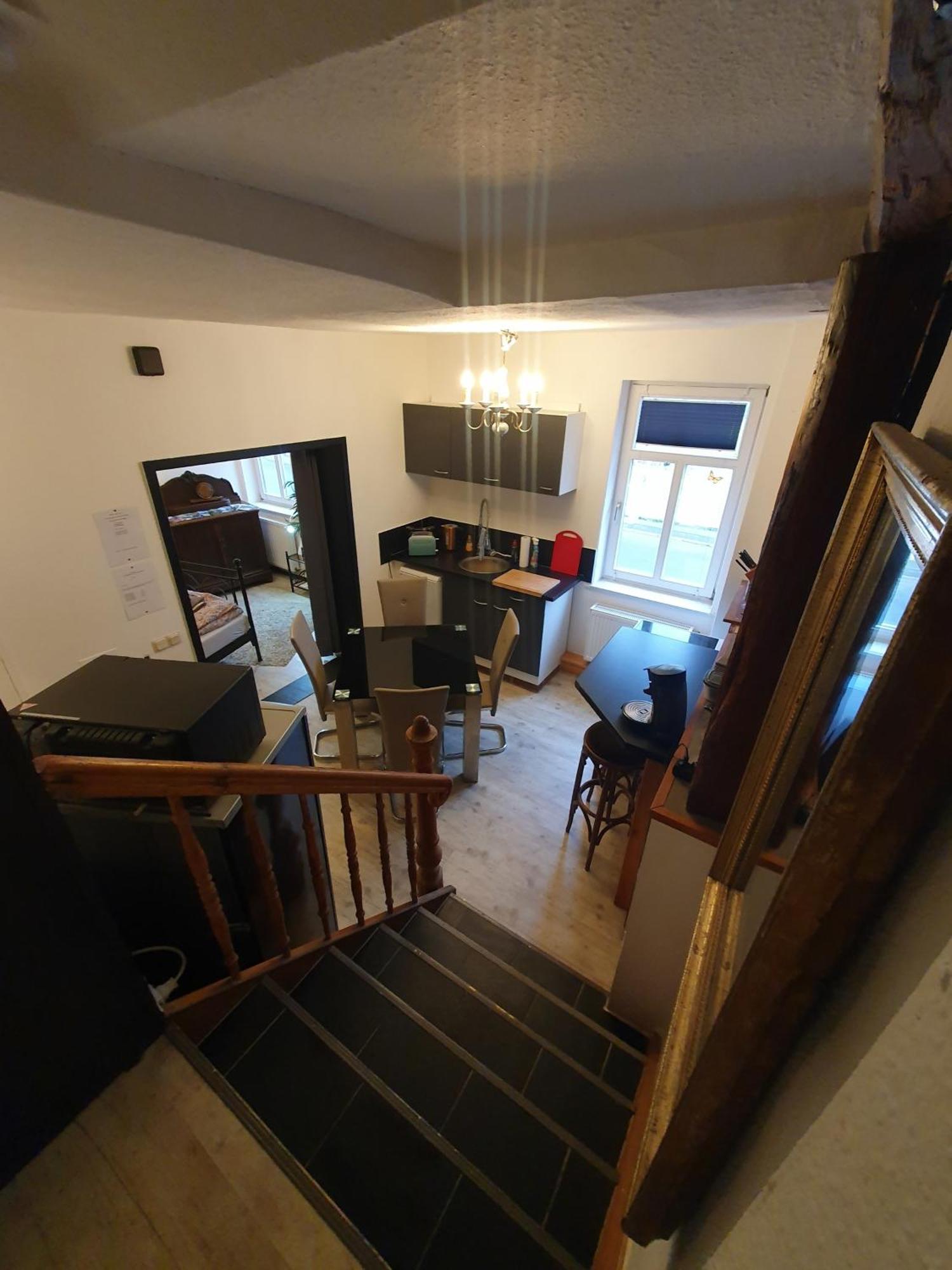 Bedroo Ferienwohnung am historischen Hafen Wanfried Exterior foto